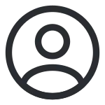 Profile Circle SVG Icon